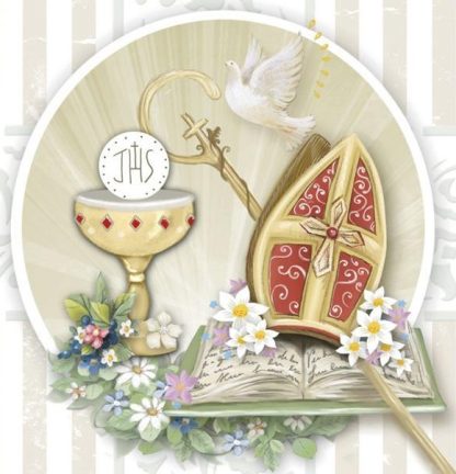 Bigliettini Comunione/Cresima  - Set da 5 pezzi