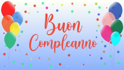 Compleanni  - Set da 5 pezzi