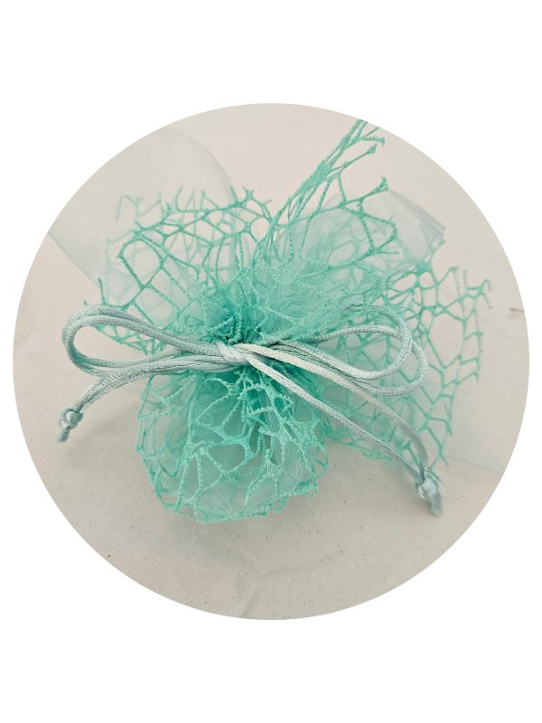 Sacchetti rete + velo tulle con tirante – Säckli mit Netz + Tülle mit Zugverschluss – Bild 9