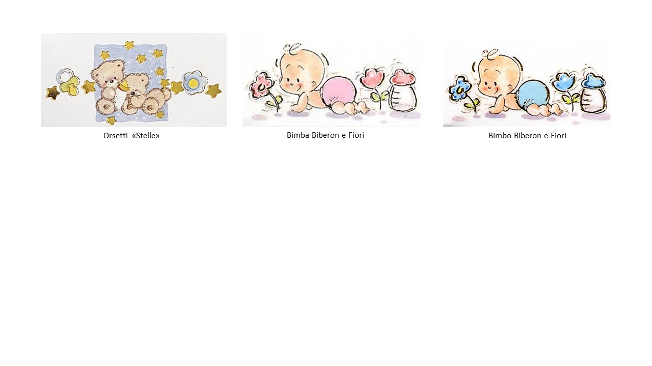 Bigliettini Nascita/Battesimo - Set da 5 pezzi – Bild 3